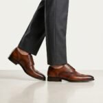 Chestnut Brown Wingtip Brogue Derby | Pure Cow Leather - Image 2