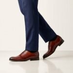 Oxford Wholecut Dress Shoe | Tan Brown Pure Cow Leather - Image 2