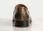 Olive Green Penny Loafer | Pure Cow Leather - Image 3