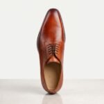 Cognac Brown Derby Shoe | Pure Cow Leather - Image 3