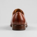 Oxford Wholecut Dress Shoe | Tan Brown Pure Cow Leather - Image 4
