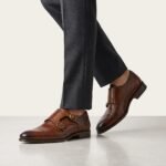 Double Monk Strap Shoe | Tan Brown Pure Cow Leather - Image 2