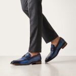 Ocean Blue Penny Loafer | Pure Cow Leather - Image 2