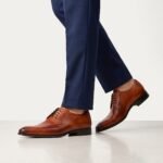 Cognac Brown Derby Shoe | Pure Cow Leather - Image 2