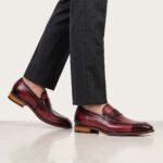 Burgundy Penny Loafer | Pure Cow Leather - Image 2