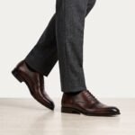 Oxford Brogue Dress Shoe | Brown Pure Cow Leather - Image 2