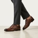 Oxford Brogue Dress Shoe | Brown Pure Cow Leather - Image 2