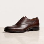 Oxford Brogue Dress Shoe | Brown Pure Cow Leather