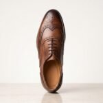 Oxford Brogue Dress Shoe | Brown Pure Cow Leather - Image 3