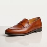 Tan Brown Penny Loafer | Pure Cow Leather