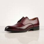 Burgundy Derby Dress Shoe | Pure Cow Leather