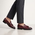 Burgundy Tassel Loafer | Pure Cow Leather - Image 2