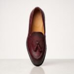 Burgundy Tassel Loafer | Pure Cow Leather - Image 3
