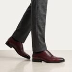 Oxford Brogue Shoe | Burgundy Pure Cow Leather - Image 2