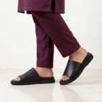 Everyday Slide Sandal | Black Pure Cow Leather - Image 2