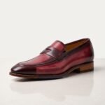Burgundy Penny Loafer | Pure Cow Leather