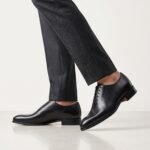 Oxford Wholecut Brogue Shoe | Black Pure Cow Leather - Image 2