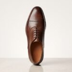 Oxford Cap Toe Dress Shoe | Brown Pure Cow Leather - Image 3