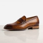 Chestnut Brown Penny Loafer | Pure Cow Leather