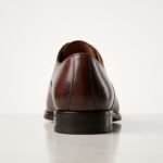 Oxford Cap Toe Dress Shoe | Brown Pure Cow Leather - Image 4
