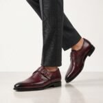 Single Monk Strap Shoe | Burgundy Pure Cow Leather - Image 2